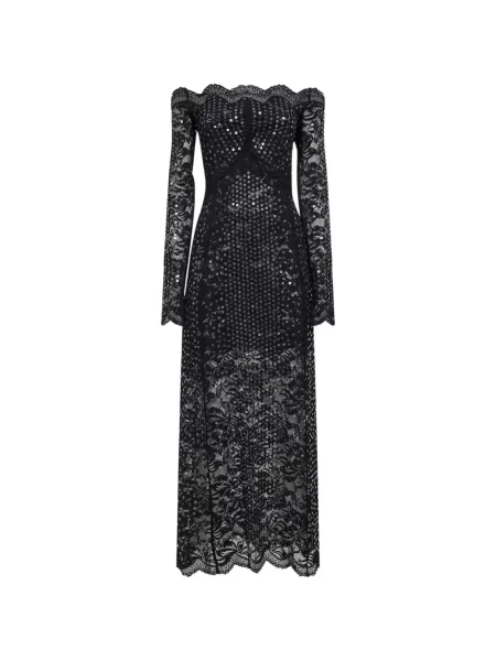Rochie Rabanne cu paiete de costum negru