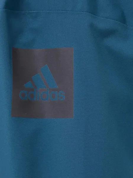 Geacă Adidas cu glugă din fleece cu model camuflaj alb