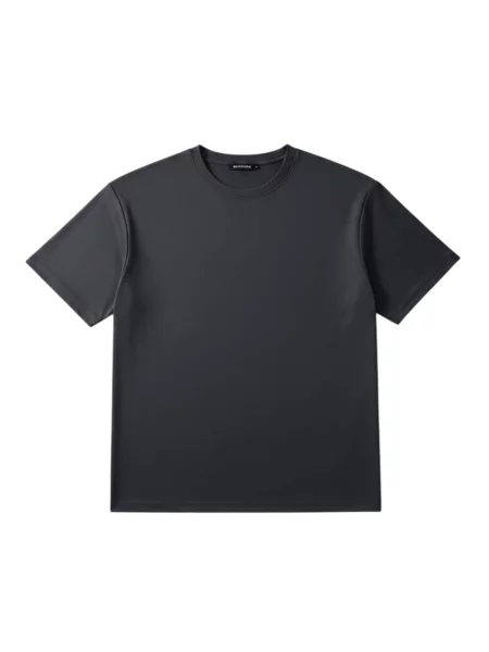 Kleidermafia Tričko Loose Fit Basic T-shirt Stormy Weather' sivá