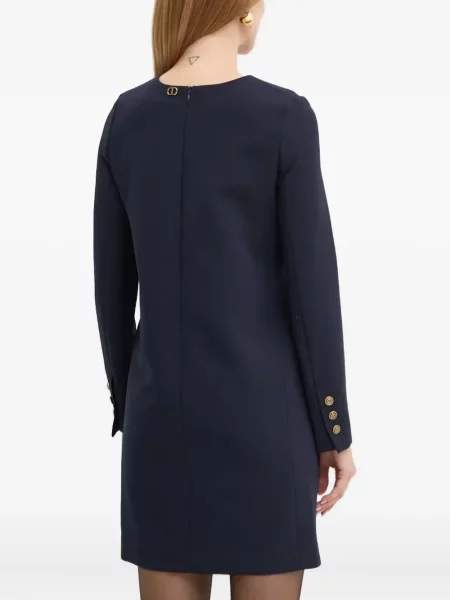 Rochie mini Twinset de costum albastru