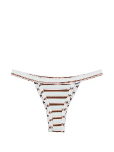 Csíkos bikini Frankies Bikinis kék