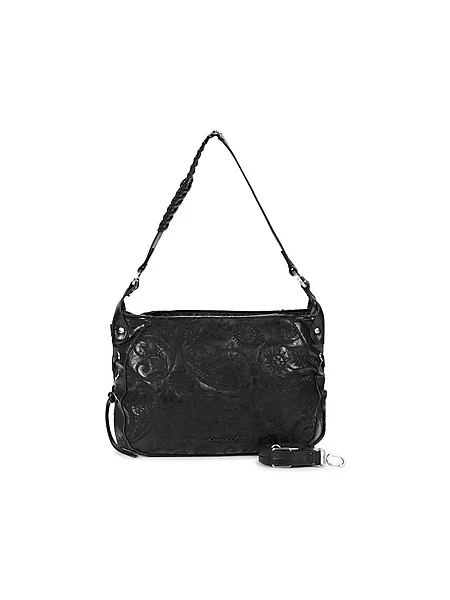 Crossbody torbica Desigual črna