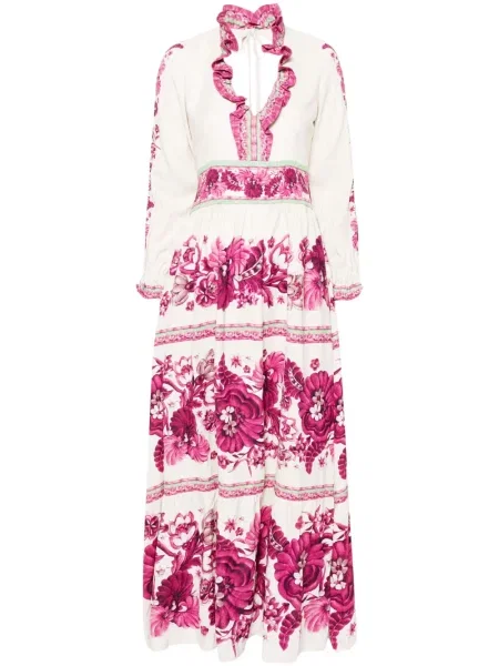 Maksi sukienka maxi La Doublej z krepy garniturowa