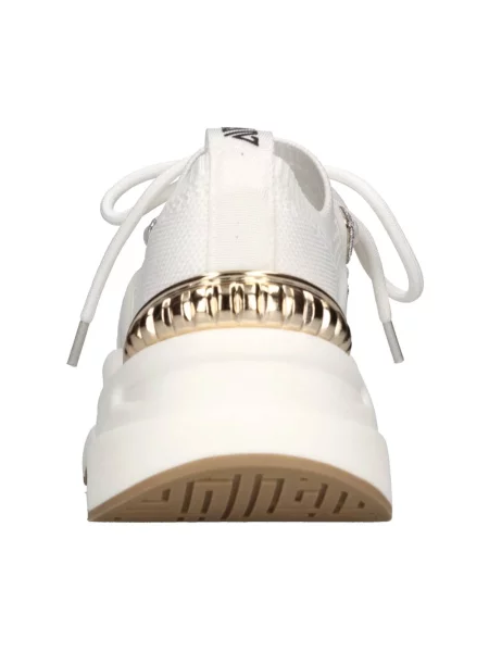 Sneakersy Emanuélle Vee skórzane białe