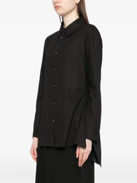 Asymetrická košile Yohji Yamamoto černá