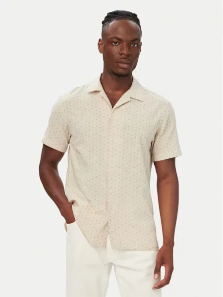 Jack & Jones Srajca Blusummer Svetlo bež