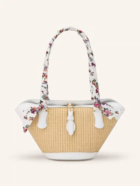Dolce & Gabbana Torba Na Zakupy Capri beige beżowa