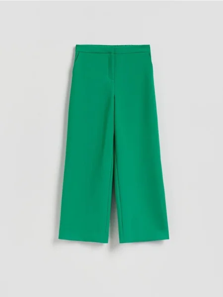 Reserved Pantaloni tip culotte verde