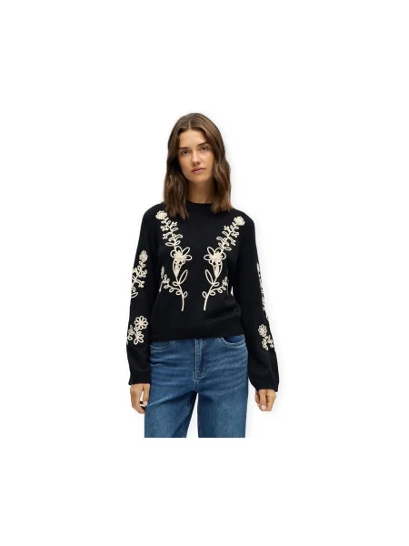 Pulover Object tricotate negru