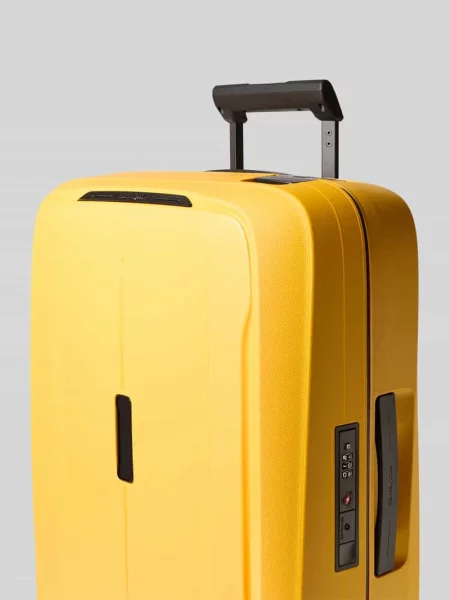 Walizka z fakturowanym wzorem model Spinner' Samsonite żółta