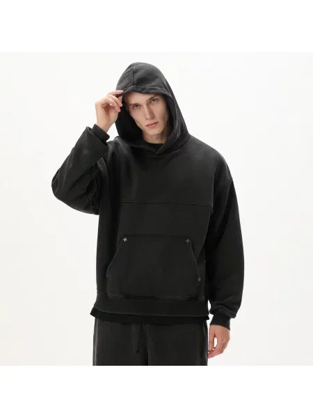 Худи Cropp черное