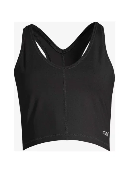 Biustonosz sportowy Casall Sharp Back w kolorze czystej czerni L czarny