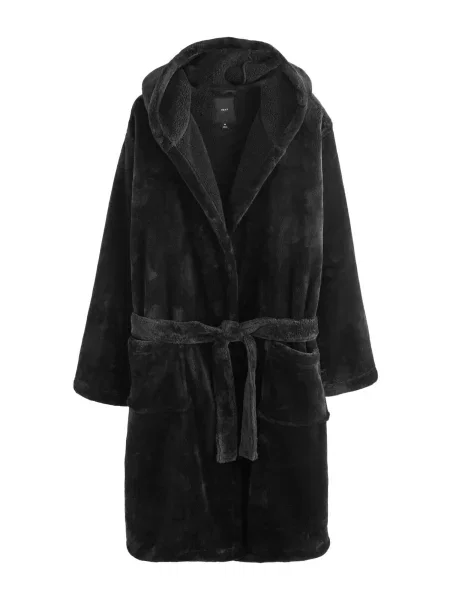 Next Halat de baie lung negru