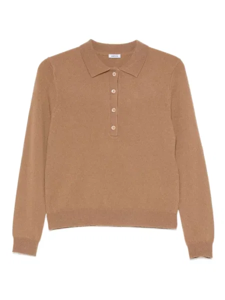 Gulerat tricou polo Aspesi maro
