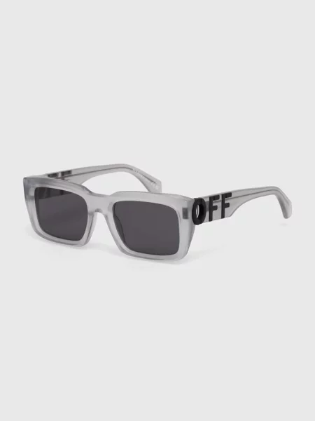 Off-White Ochelari de soare Gri alb