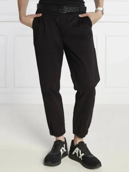 Armani Exchange Dress nadrág fekete