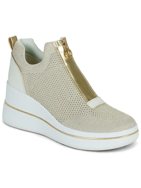 Pantofi Michael Michael Kors slip-on auriu