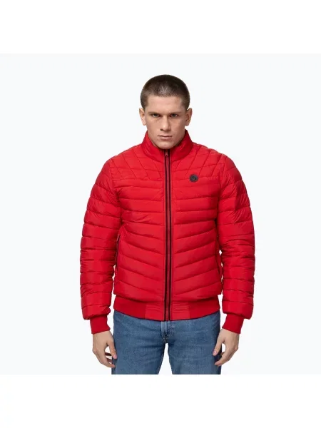 Geacă pentru bărbați Pitbull Naylor Padded red roșu