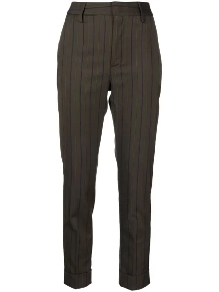 Cropp pantaloni Dondup cu dungi maro