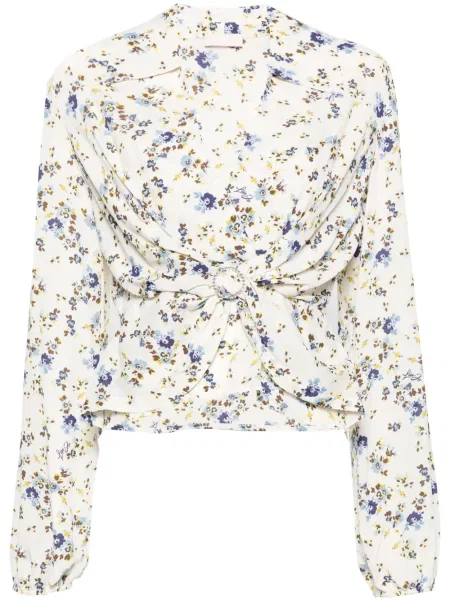 Bluză Liu Jo cu model floral cu imagine din crep
