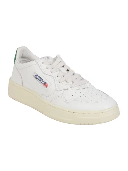 Sneakersy Autry skórzane białe