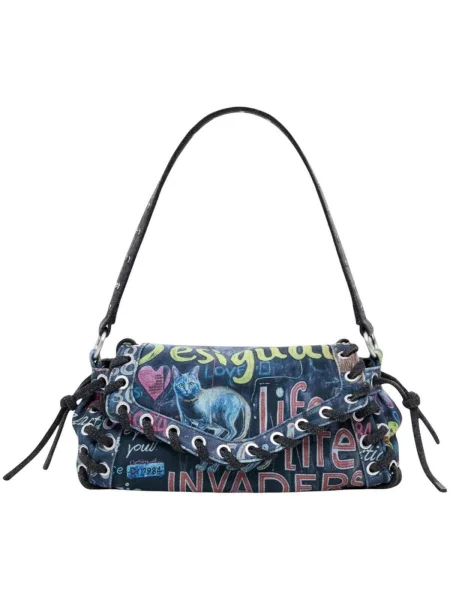 Geanta crossbody Desigual negru