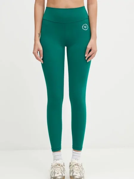Sporty & Rich legginsy sportowe Srhwc gładkie zielony