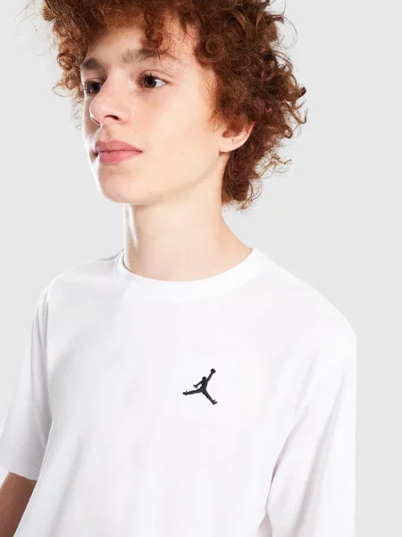 Jordan T-Shirt Jdb Jumpman Air Emb Boy biała