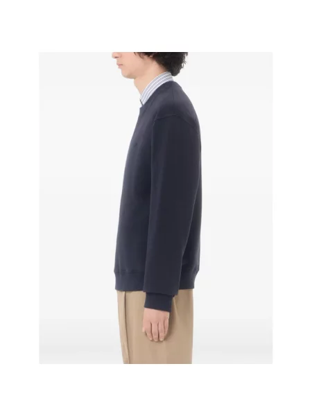 Bluza Valentino Garavani z logo niebieska