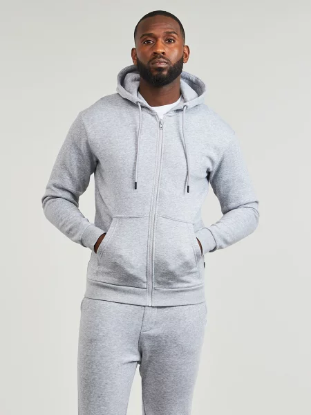 Kapucnis szvetter Jack&jones szürke