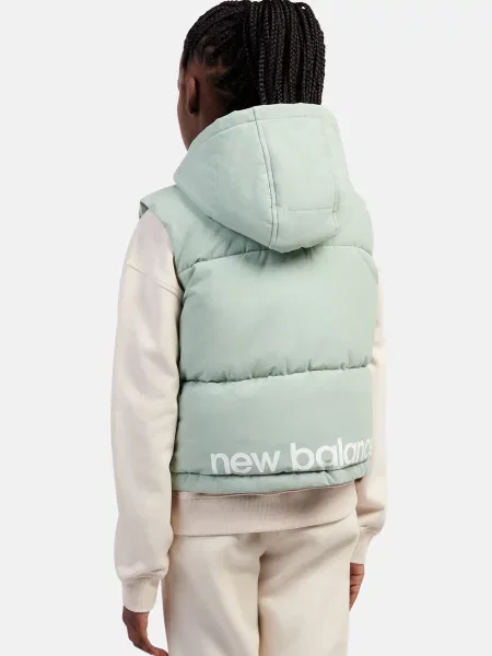 Детский жилет New Balance мятного цвета