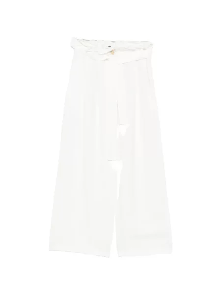 Pantaloni Pinko alb