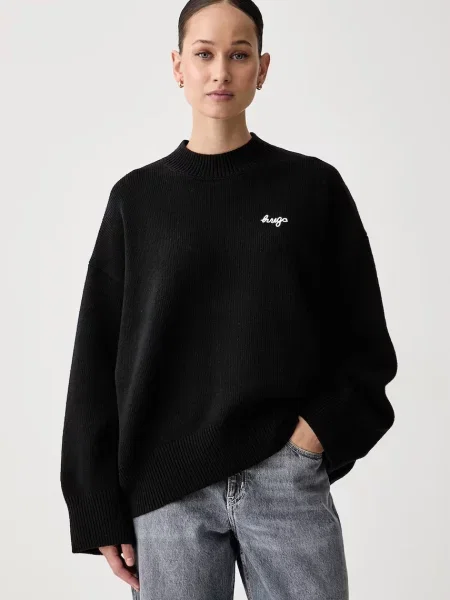 HUGO Blue pulover pentru femei cu Shenny_B negru