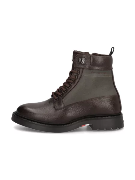 Casual kotníkové boty Tommy Hilfiger hnědé