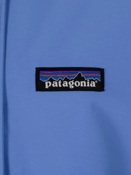 Geacă Patagonia cu glugă albastru