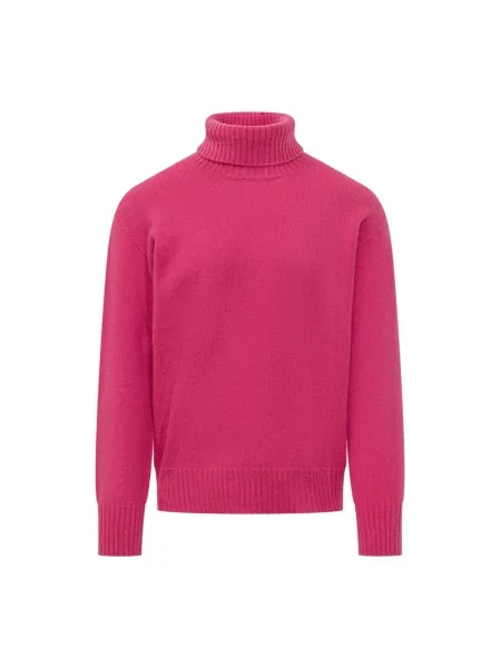 Sweter Amaránto wełniany różowy