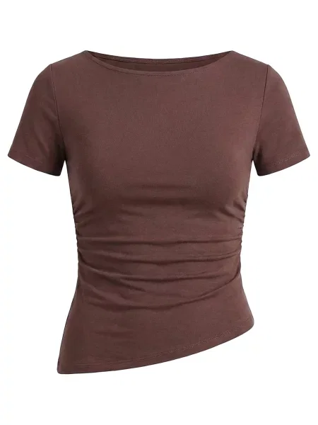 Studioselect Tricou Rosalie ciocolatiu