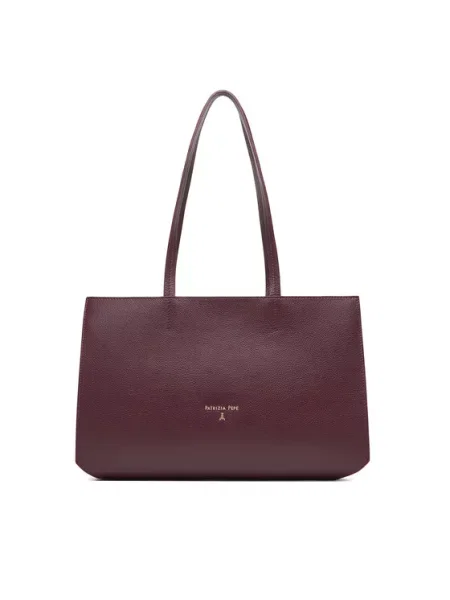 Ročna torba Patrizia Pepe vijolična