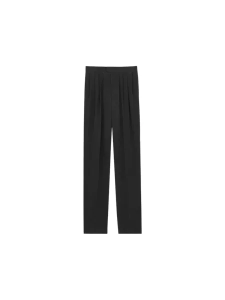 Spodnie Saint Laurent czarne