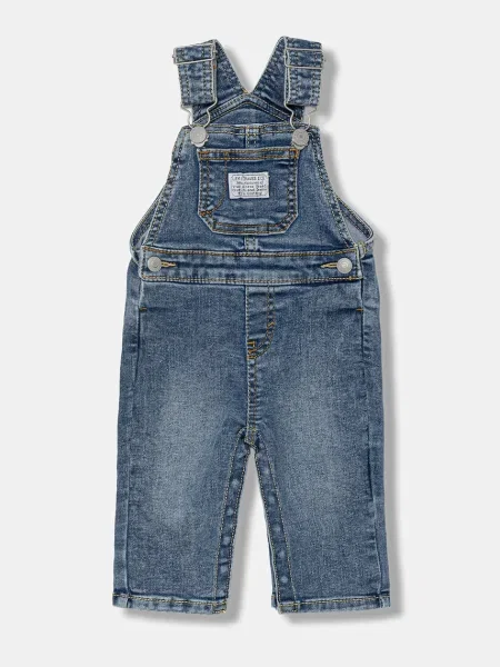 Levi's Detské nohavice na traky modrá