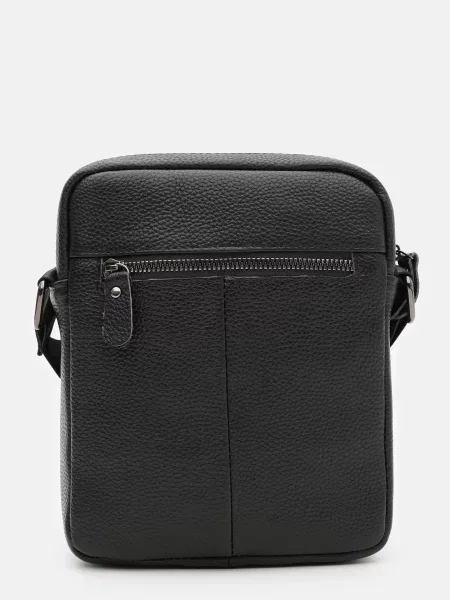 Borsa Leather Мессенджер Шкіра чорний