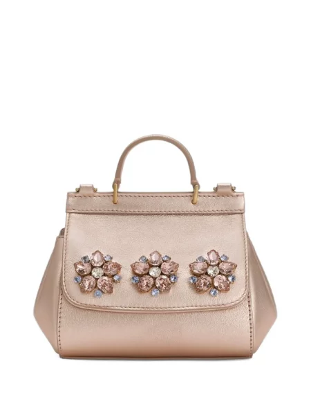 Dětské čepice Dolce & Gabbana růžový