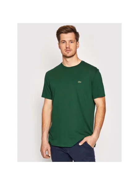 Lacoste Marškinėliai Regular Fit žalia