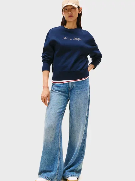 Світшот Tommy Hilfiger синій
