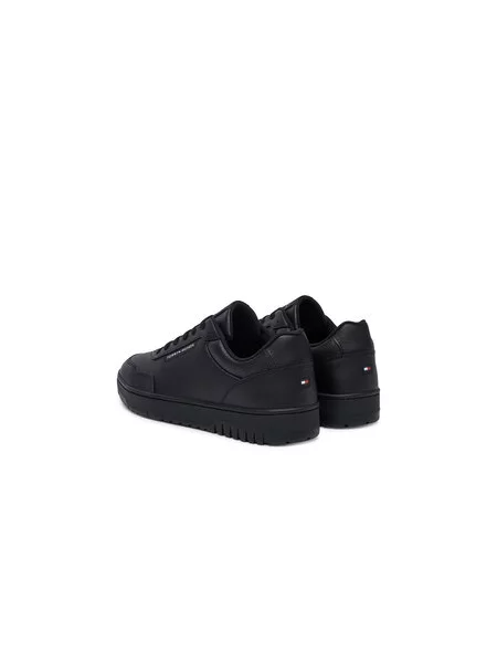 Sneakersy Tommy Hilfiger Th Basket Core Leather čierna