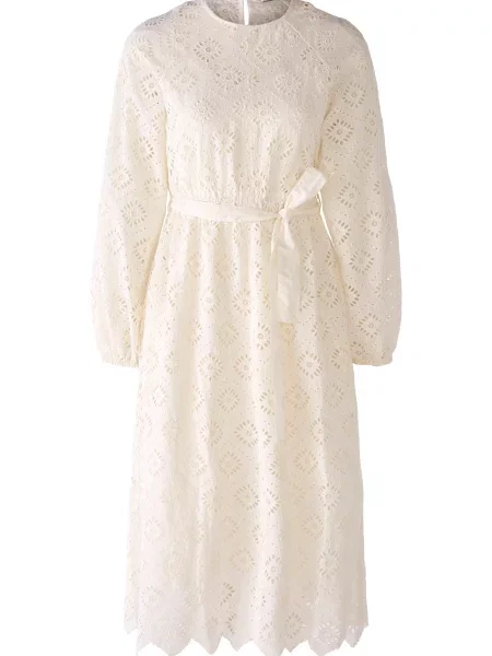 OUI Rochie natural alb