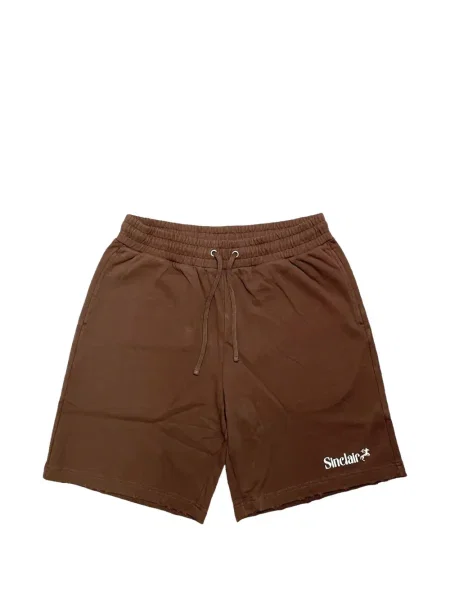 Froté kraťasy Sinclair hnědé