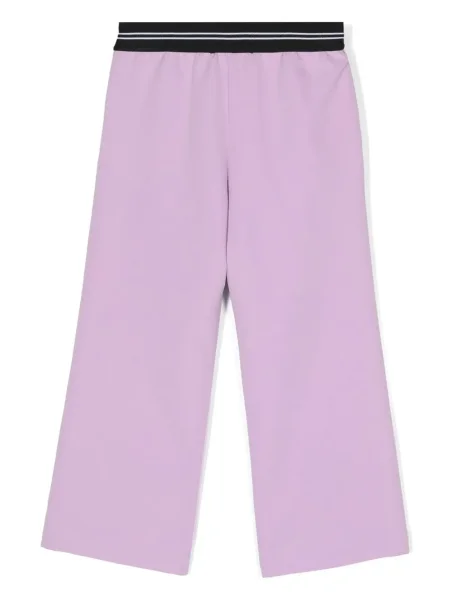 Dětské kalhoty Msgm fialové