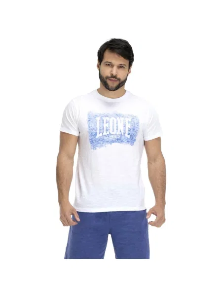 Scurt tricou Leone 1947 cu mâneci scurte alb