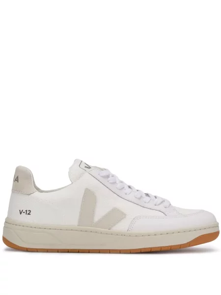 Sneakerși Veja plasă alb